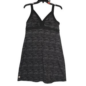 Marika Dress Womens Medium Gray Balance Outdoor Collection‎ Athleisure Stretch